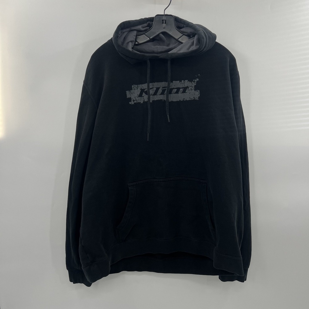 Klim Patriot Hoodie Mens XL Sweatshirt Outdoors Motorcycles Black LS *FLAWS